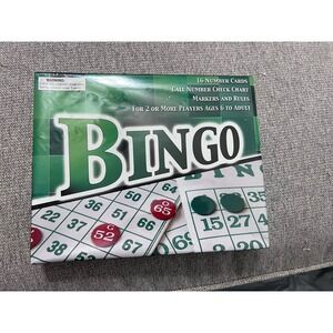 Bingo Game Set Greenbrier International Factory Sealed